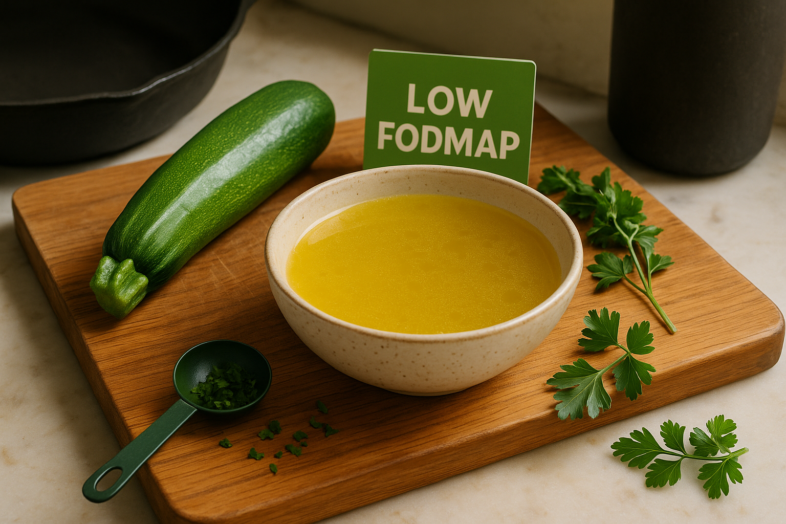 Single Unit Vegetable Broth for Low FODMAP Diet Benefits