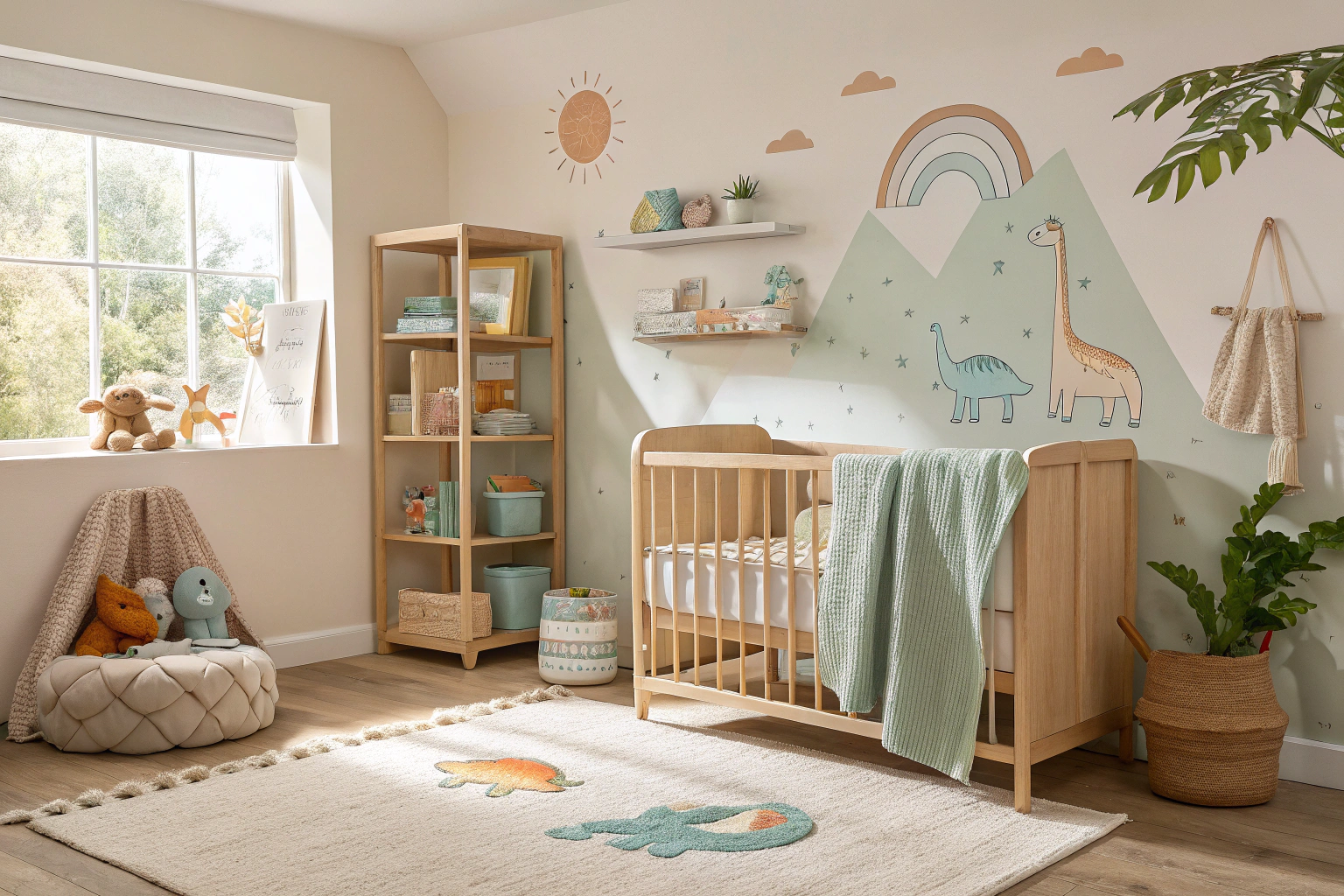 Benefits of Wall Stickers Dinosaurs for Fun, Educational Nursery Decor